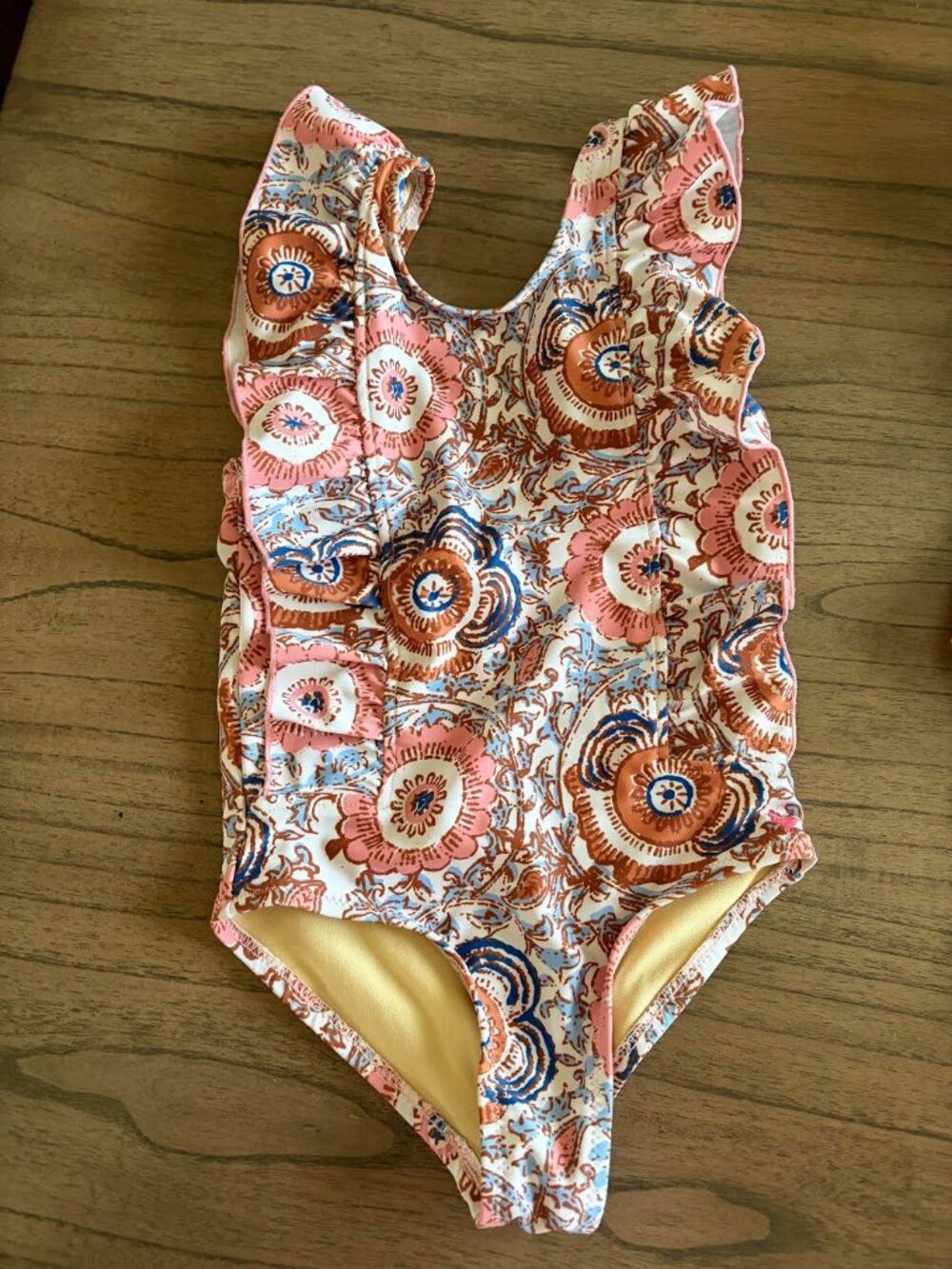 Pink Chicken Toddler Girls Swimsuits 3T